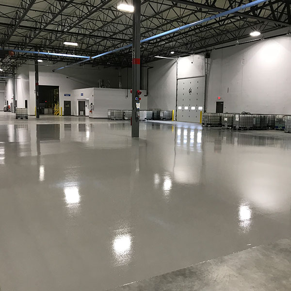 Floor Coating Work Sample