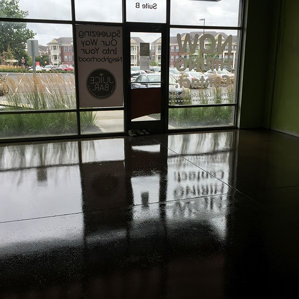 Floor Coating Work Sample